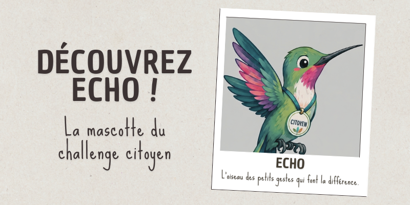 Écho, le Colibri citoyen 🐦