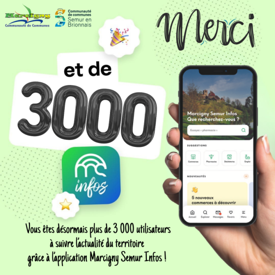 3000 fois MERCI !