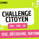 Challenge citoyen, une année pour découvrir, agir et s’engager !