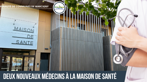 Arrivée de deux nouveaux médecins généralistes sur le (...)