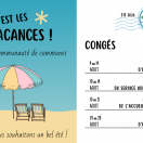 ☀️ Fermetures estivales des services de la Communauté de (...)