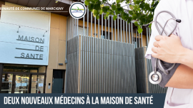 Arrivée de deux nouveaux médecins généralistes sur le (...)